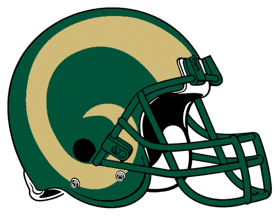 Colorado State Rams 1995-2014 Helmet Logo diy iron on heat transfer
